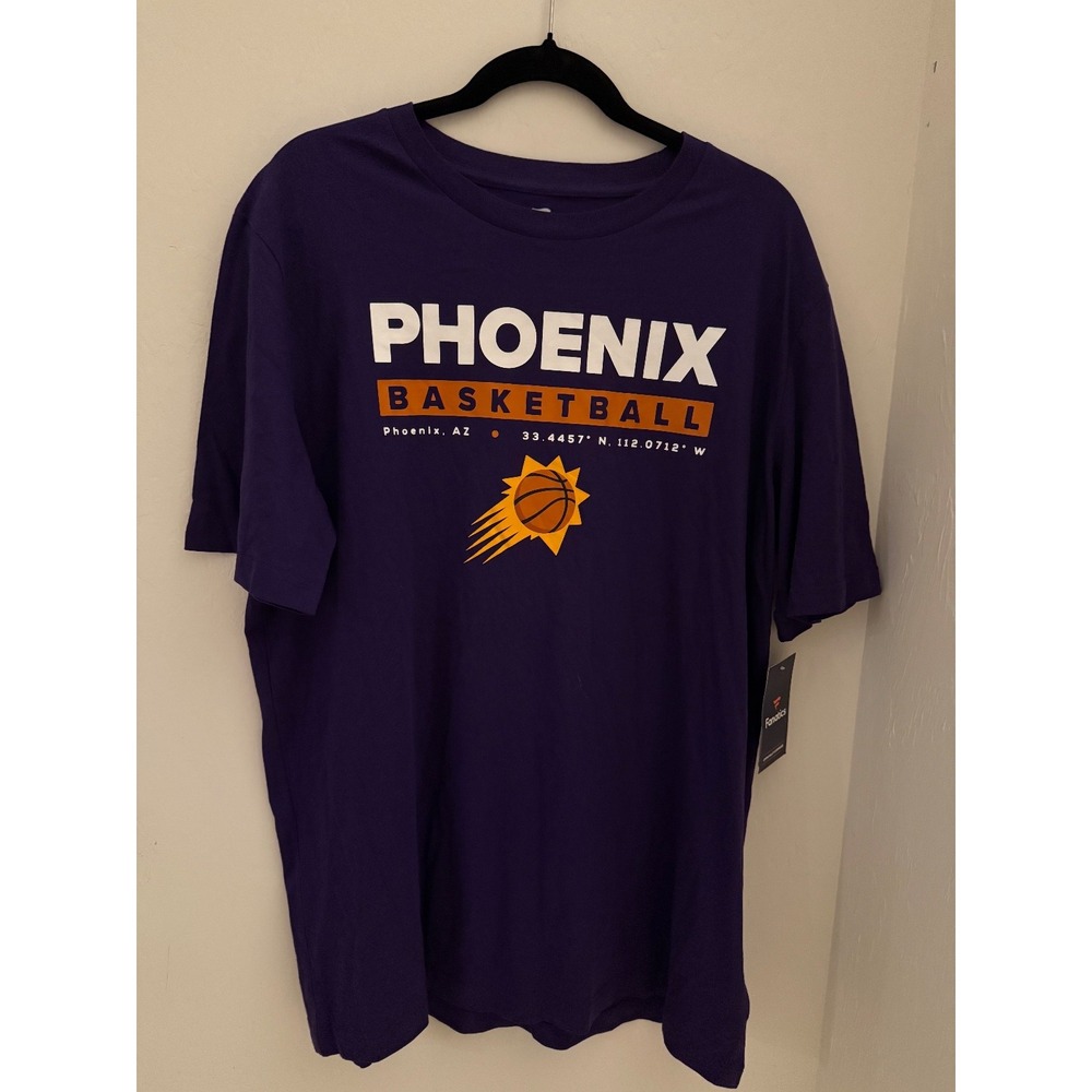 Phoenix Suns Men's Fanatics Basketball T-Shirt -Size XL- NWT